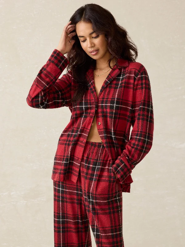 Legend™ Sweater Camp Shirt - Homeward Bound Polka Dot Checkered Tartan