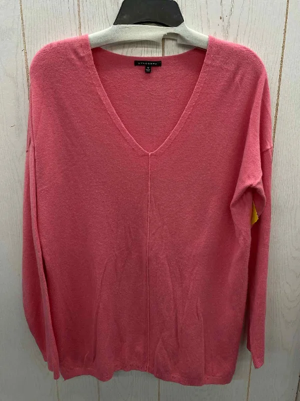 Staccato Pink Womens Size M Sweater Boxy Sweater Fitted Sweater A-Line