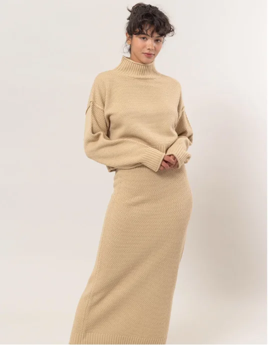 Sarah Sweater Set Iron Safe Non-Iron Wrinkle Free