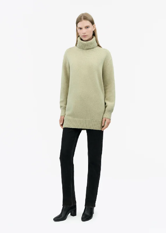 Sioban Tunic Sweater Stretchy Elastic Breathable