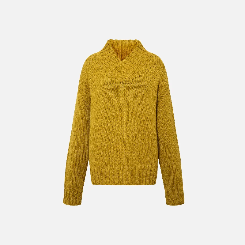 Siedres Lunia Sweater - Green Zippered Front Buttoned Front Snap Front