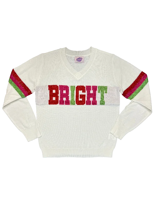 Bright Jersey Sweater Anti-Pilling Anti-Shrink Durable
