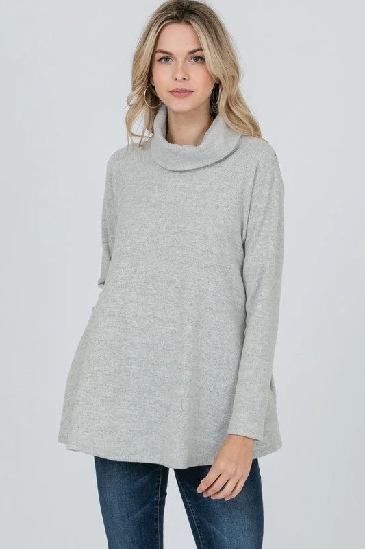 Chunky Swoop Sweater Neon Metallic Matte