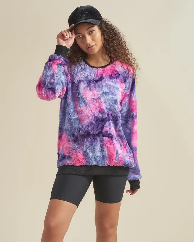Cotton Candy Kitty ULTRA SOFT Faux Fur Sweater | Women's Open Front Closed Front Wrap Front Cotton Candy Kitty ULTRA SOFT Faux Fur Sweater | Women's Open Front Closed Front Wrap Front