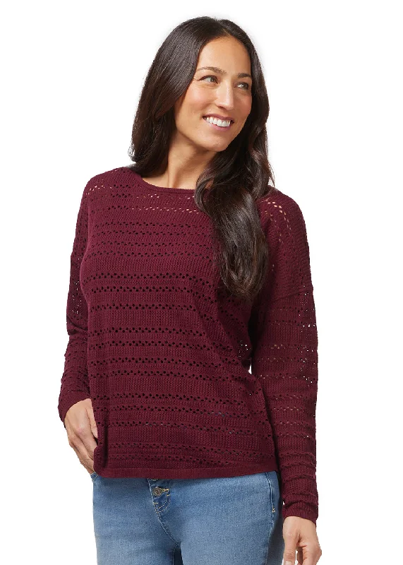 Saratoga Springs Sweater Front Pockets Side Pockets Patch Pockets