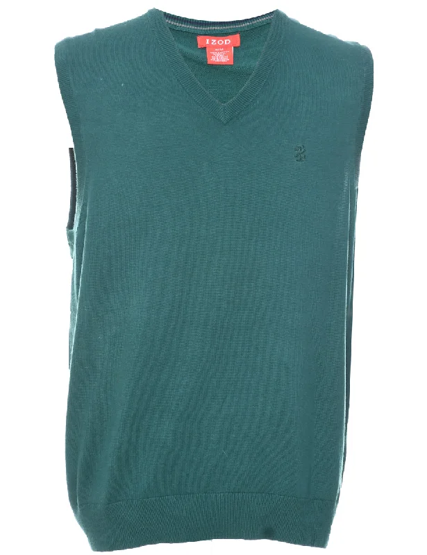 Izod Sweater Vest - M Fleece Sweater Nylon Polyester