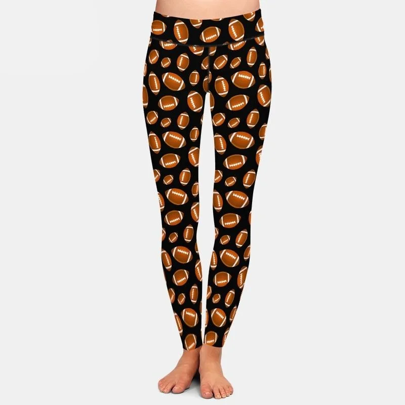 Ladies American Football Printed Leggings