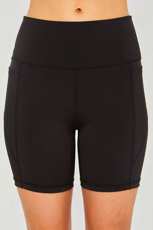 Love Tree Activewear Leggings Shorts Seam Detail