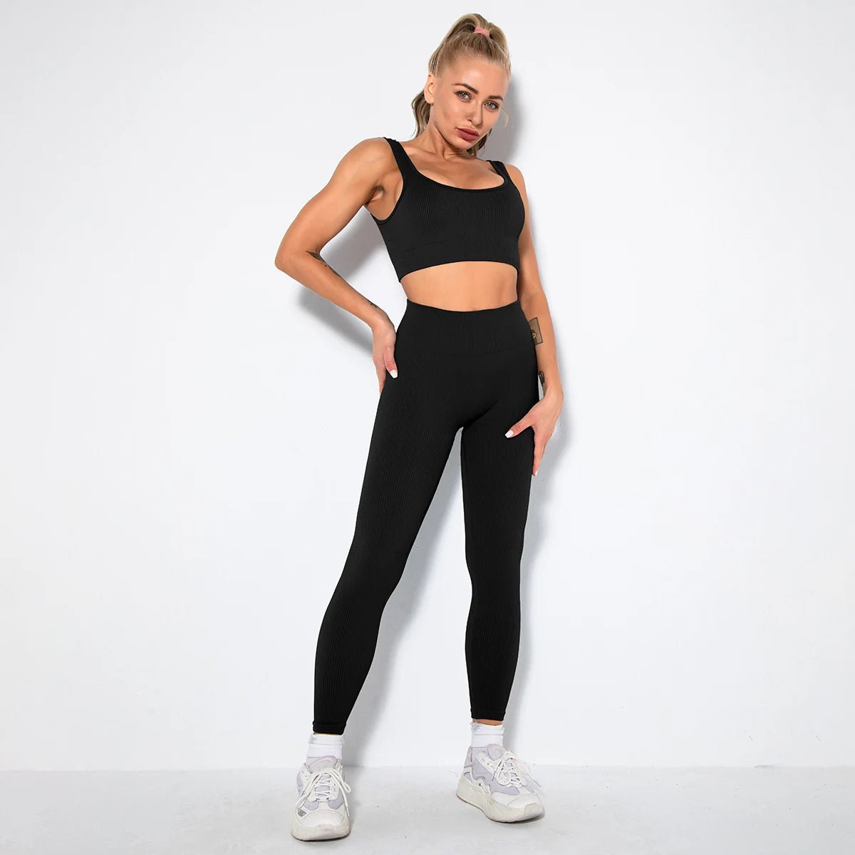 u-bra+Leggings-black