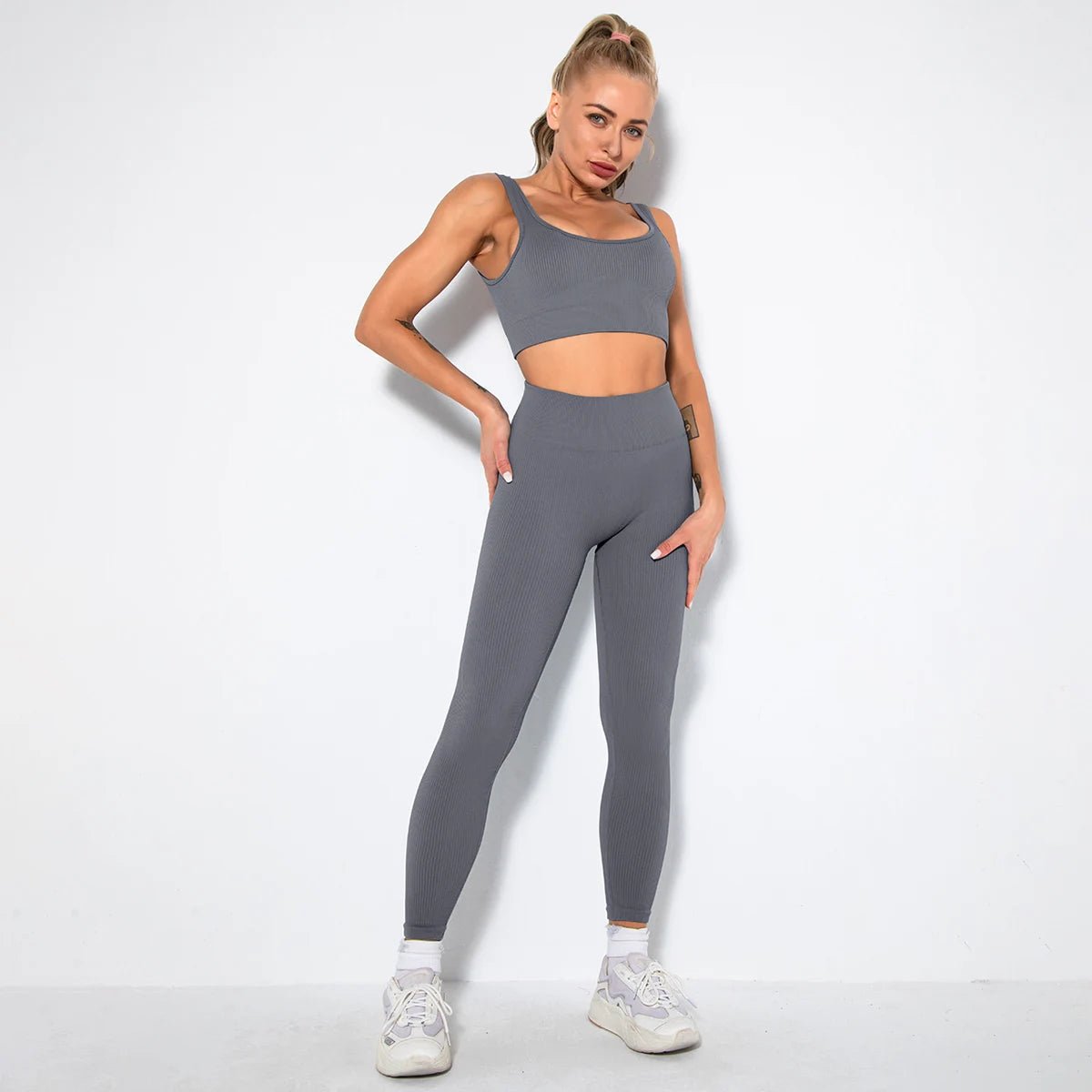 u-bra+Leggings-grey