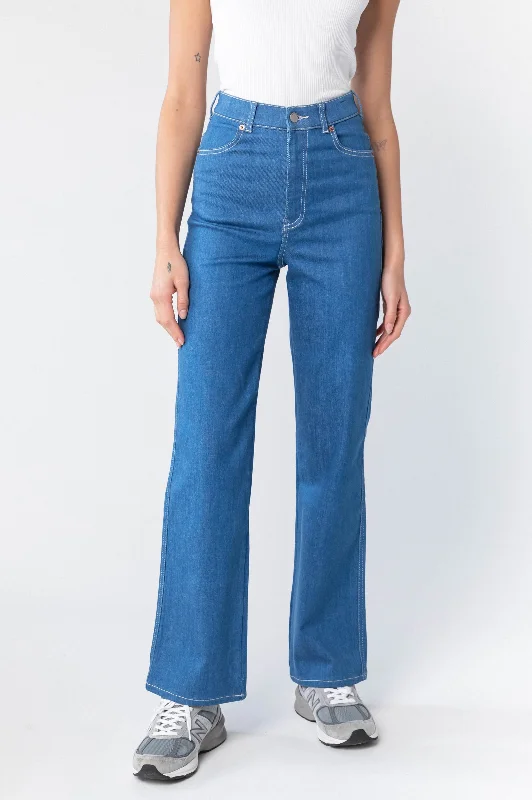 Moxy Straight Jeans - Less Blue Rinse - Final Sale