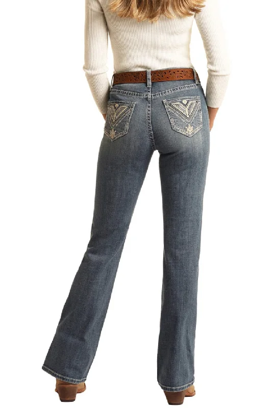 Rock and Roll High Rise Extra Stretch Bootcut Jeans